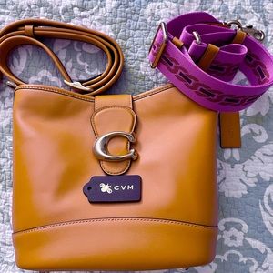 ***SOLD****Coach Tali in Papaya